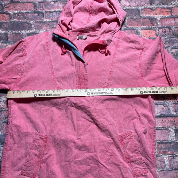 Vintage LL Bean Jacket Women’s M Anorak 90s Pink Red Made in USA - Picture 6 of 6